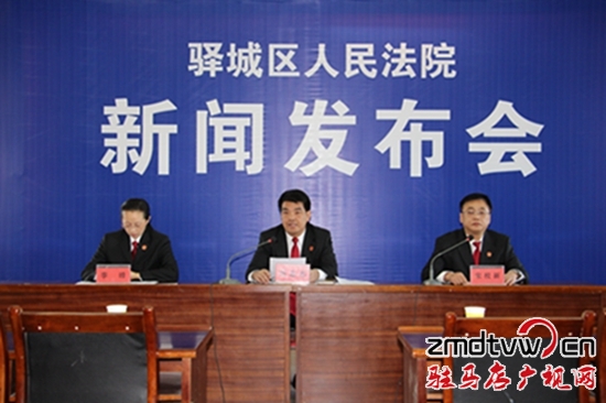 驿城区法院召开新闻发布会 通报未成年人案件审判工作
