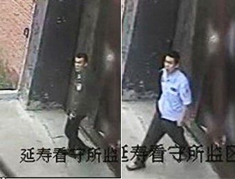 黑龙江杀警越狱嫌犯出逃视频曝光