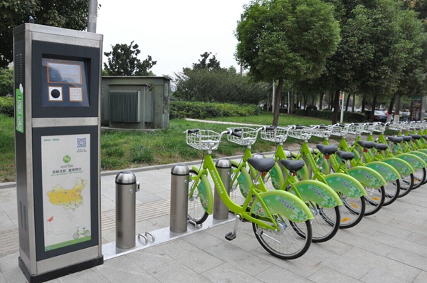 我市铁路东城区有望增加公共自行车站点