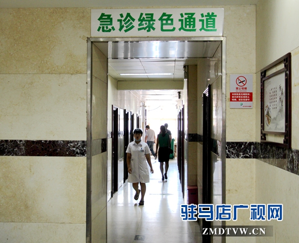 驻马店市中医院畅通绿色通道 外籍女子急诊科