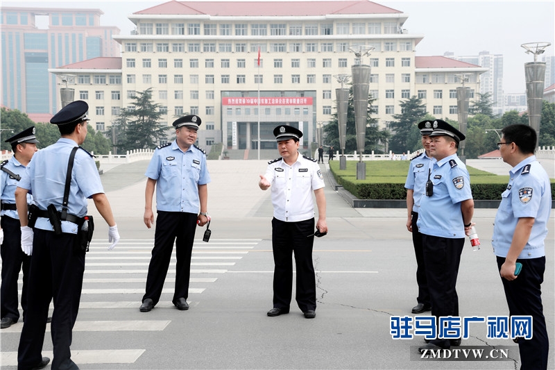 数千名民警为2016年中国农产品加工业投资贸易洽谈会胜利召开保驾护航