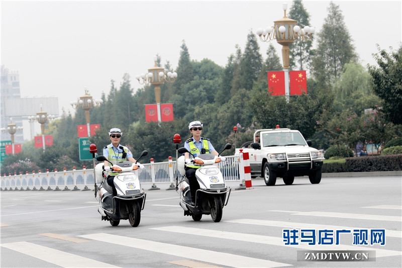 数千名民警为2016年中国农产品加工业投资贸易洽谈会胜利召开保驾护航