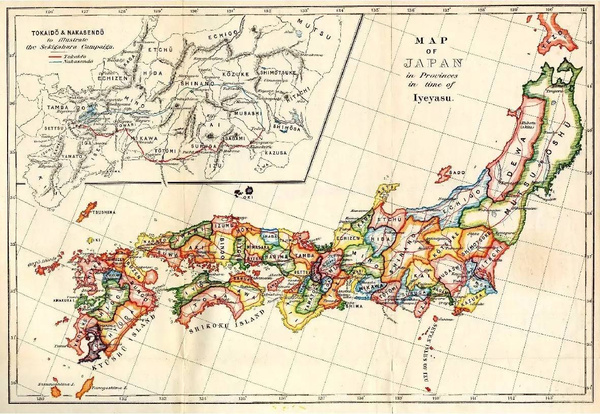 用23张地图看透日本