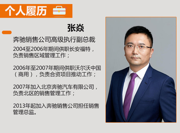 张焱替李宏鹏 任奔驰销售高级执行副总裁