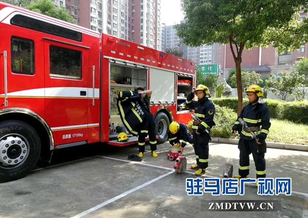 开发区消防大队：苦练本领 誓做党和人民“守夜人” 