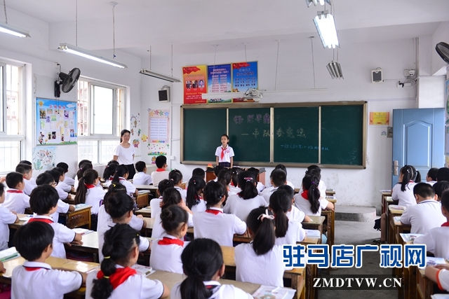 驻马店市第二十一小学迎来秋季新学期