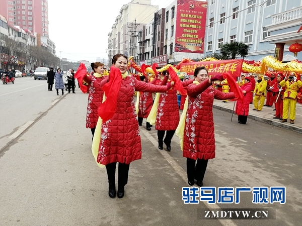 平舆县举办民间艺术闹新春活动