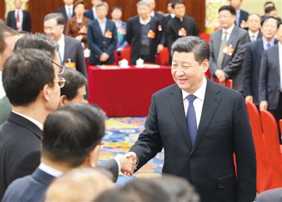 习近平在看望参加政协会议的文艺界社科界委员时强调