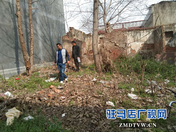 西平县谭店乡开展禁种铲毒排查行动