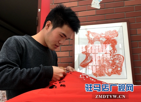 青年风采|驻马店90后大学生雪强的剪纸情缘