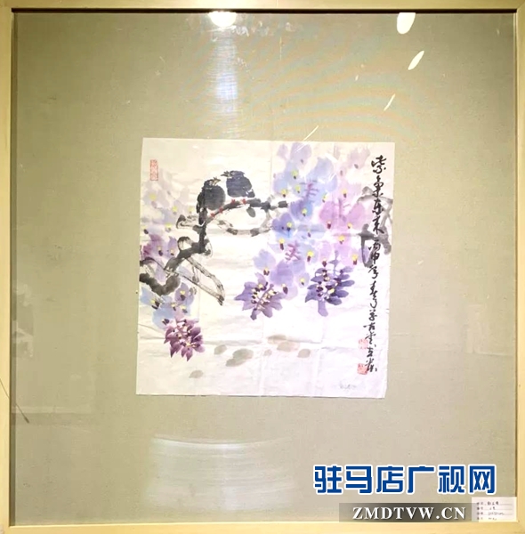 130多幅驻马店书画名家作品在文化馆展出