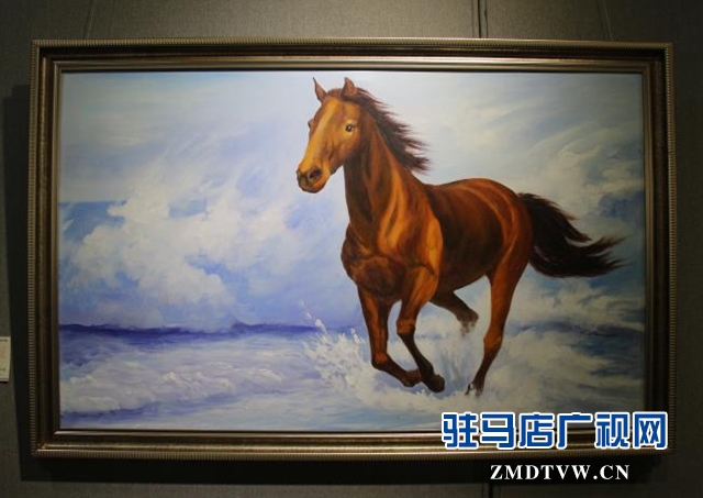 方伟油画作品在驻马店市群艺馆开展 展期一周