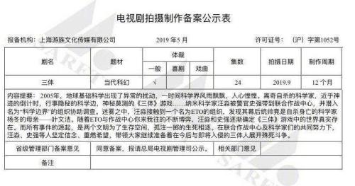 动画版《三体》宣传视频引争议 制作方回应 