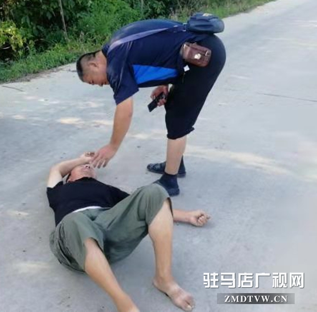 路遇村民突发疾病  监狱干警全力相救