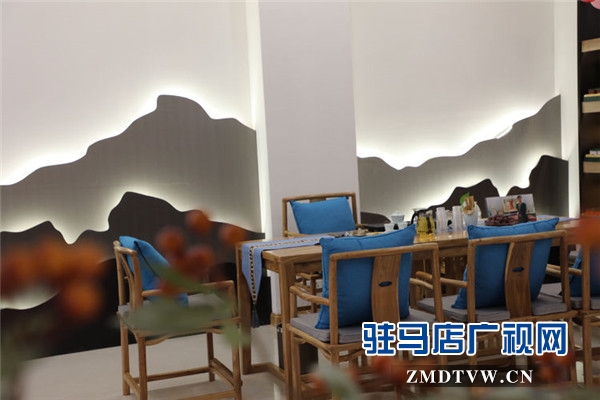 大国品牌华祥苑茗茶驻马店置地华庭店盛装开业