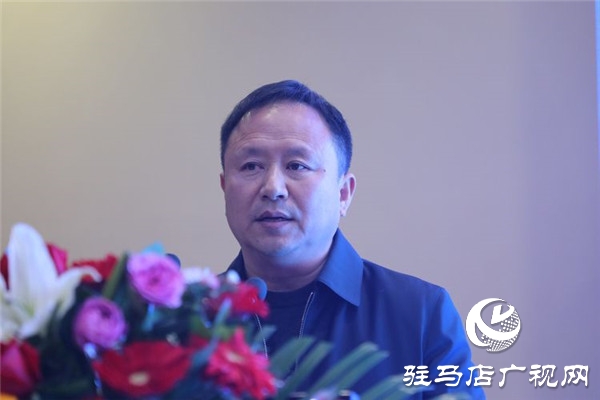 驻马店市企业家协会会长王海洲倾情讲授新形势下企业品牌定位助力会员企业转型升级