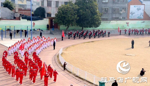 泌阳县举办老年人迎新年健步走活动