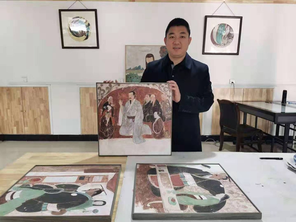 黄淮学院栗东旭作品入选第二届全国插画展