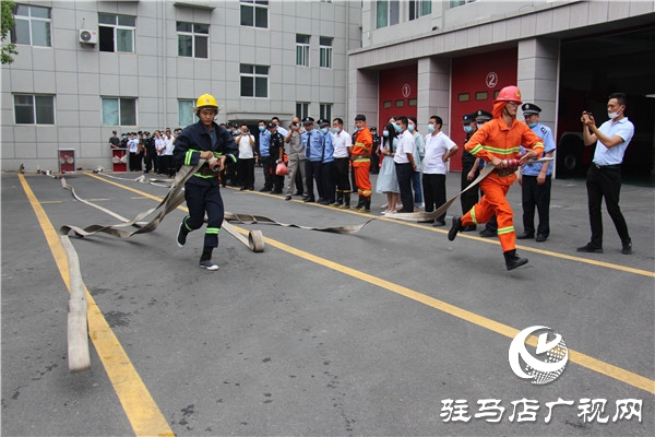  开发区消防救援大队开展多种形式比武竞赛