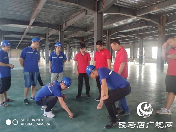 强耐德地坪又一力作！喜来顺近万平方金刚砂固化装甲地坪顺利完工