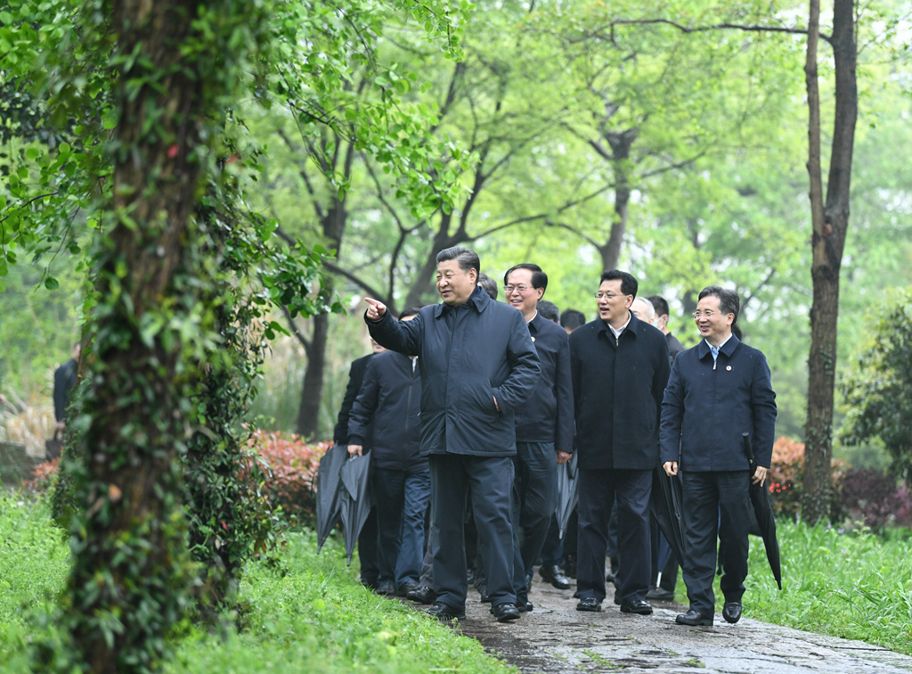 习近平：人不负青山，青山定不负人