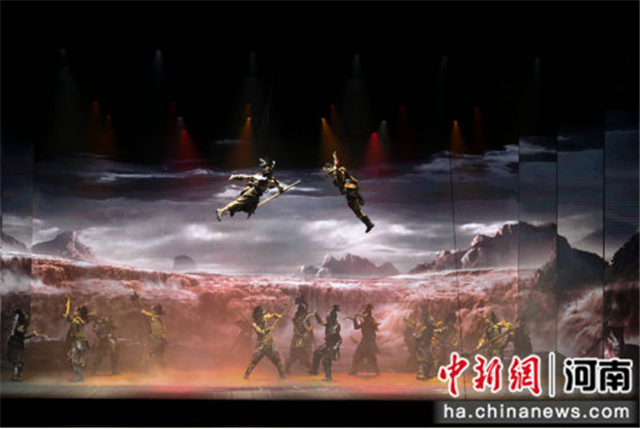 河南郑州的大型歌舞《黄帝千古情》开放第一次探营