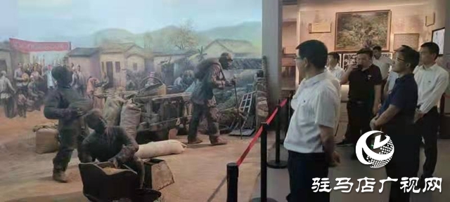 中建五局豫南分公司党总支举行“建证百年 同心筑梦”主题党日活动