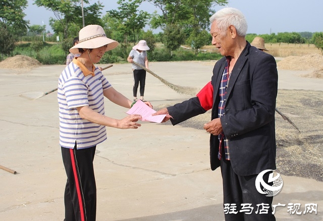 汝南县古塔街道：脱贫户当上禁烧宣传员