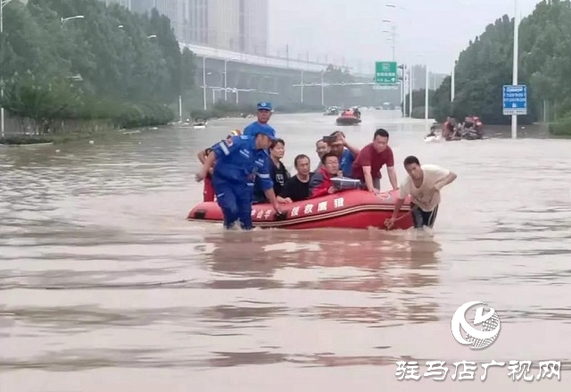 正阳：抗洪救灾劳模在行动