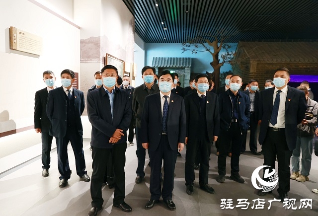 驿城区区委理论学习中心组赴杨靖宇将军纪念馆开展党史学习教育现场教学活动