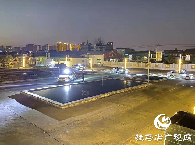 驻马店市首家驾校夜训班开练
