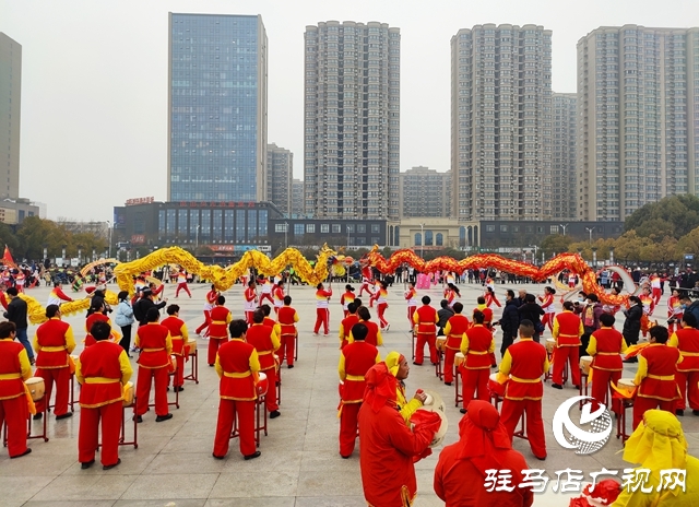 锣鼓喧天助冬奥 龙舞飞腾庆元宵