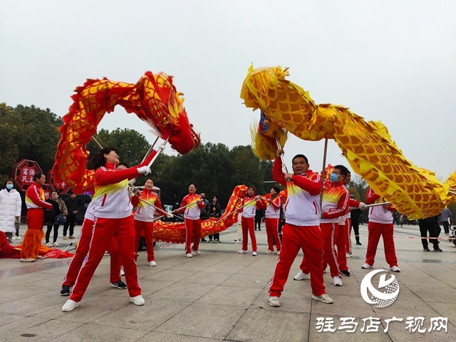 锣鼓喧天助冬奥 龙舞飞腾庆元宵