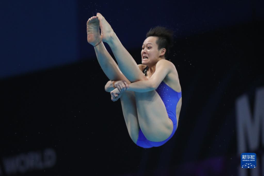 跳水——陈艺文夺得女子3米板冠军