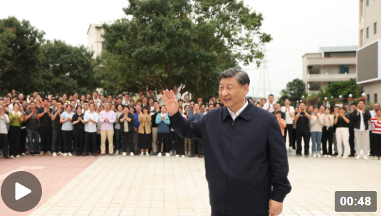 独家视频丨习近平在茂名市考察调研