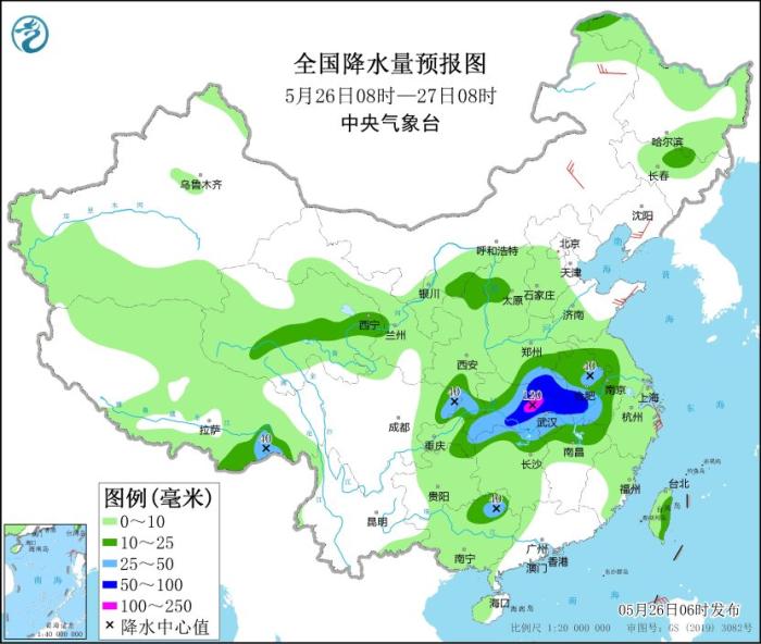 江汉黄淮等地将有较强降雨 我国北部和东部海域将有大雾