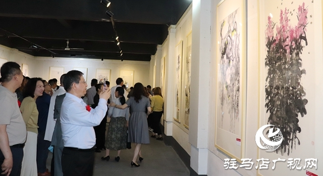 汝南县板店乡：乡村画展引客来