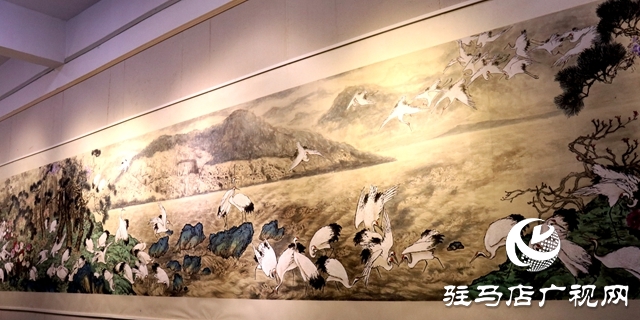 汝南县板店乡：乡村画展引客来