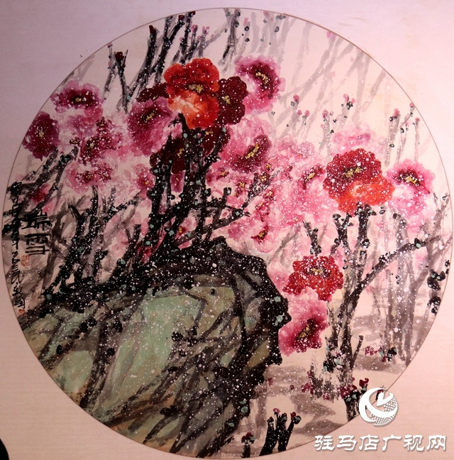 汝南县板店乡：乡村画展引客来