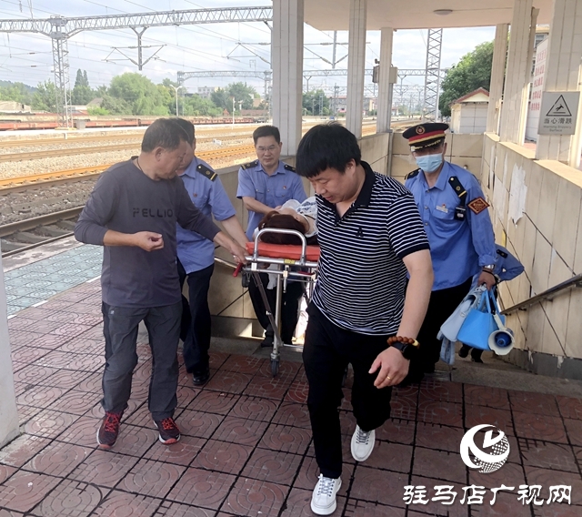 确山县：下车旅客突发病 客运职工急救人