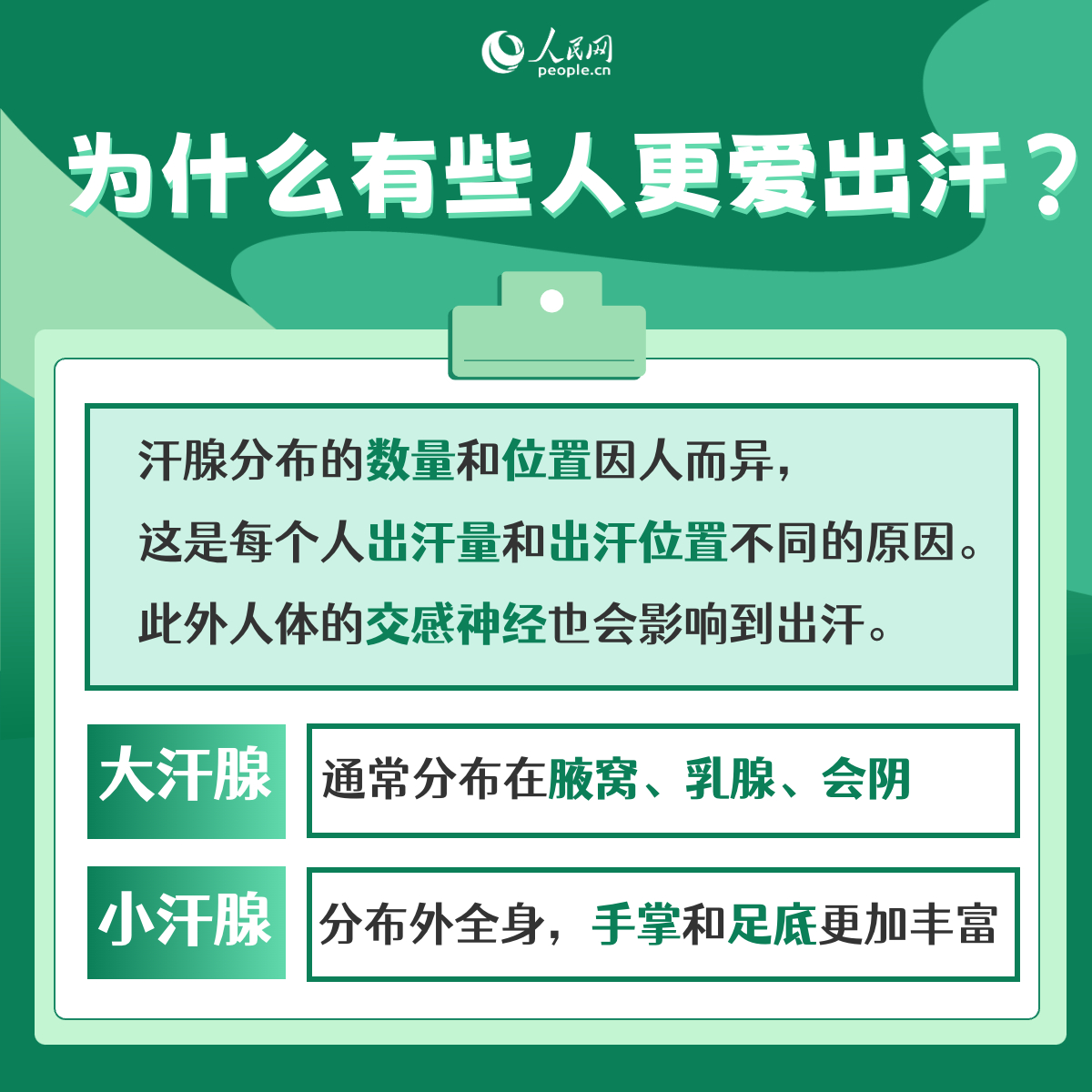 夏季出汗多帮助减肥排毒？小心这些异常出汗是疾病