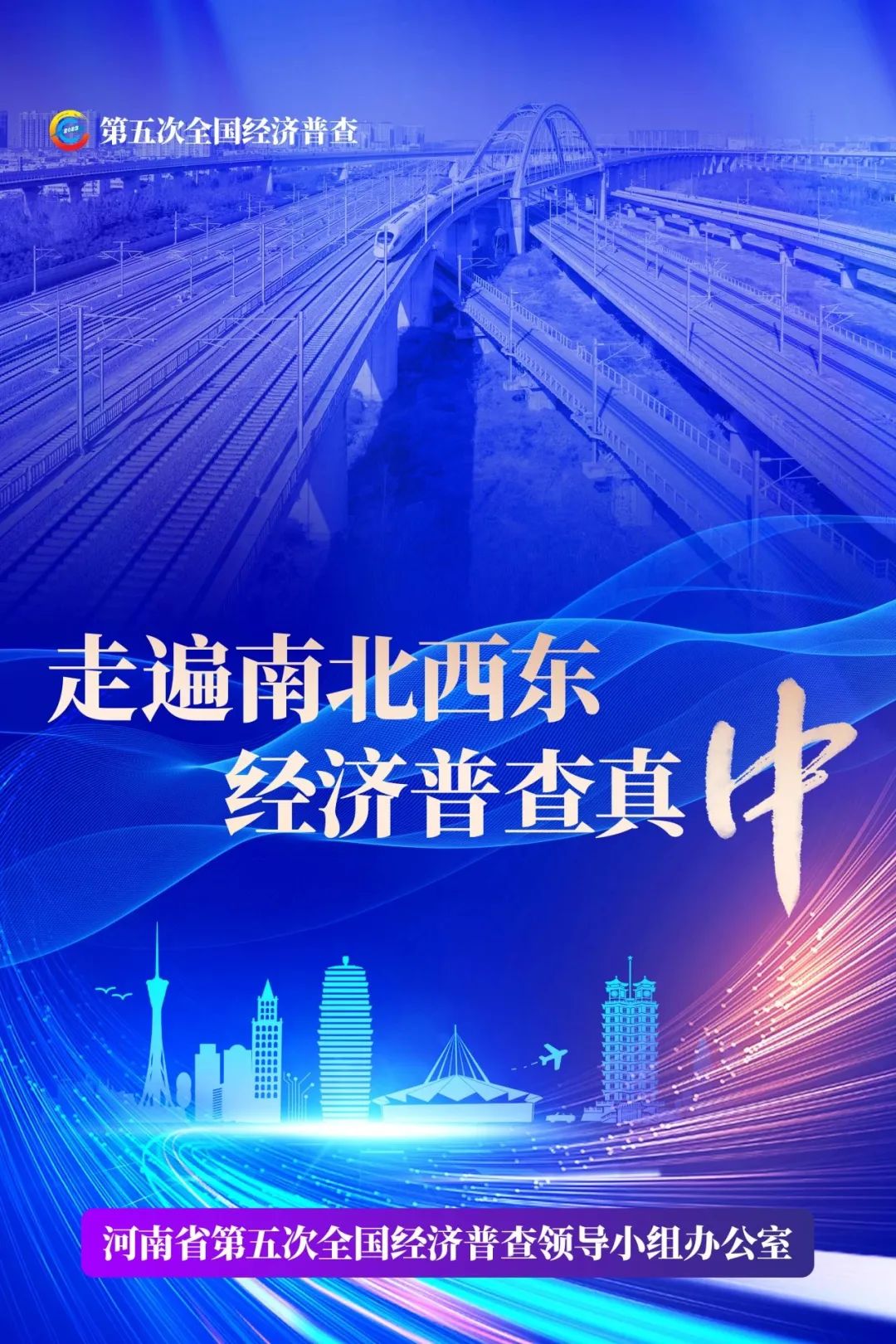 经济普查，“豫”你同行！河南“五经普”海报来了
