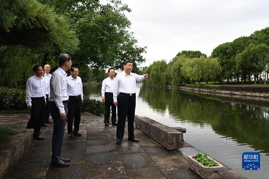 习近平在浙江考察时强调 始终干在实处走在前列勇立潮头 奋力谱写中国式现代化浙江新篇章 返京途中在山东枣庄考察