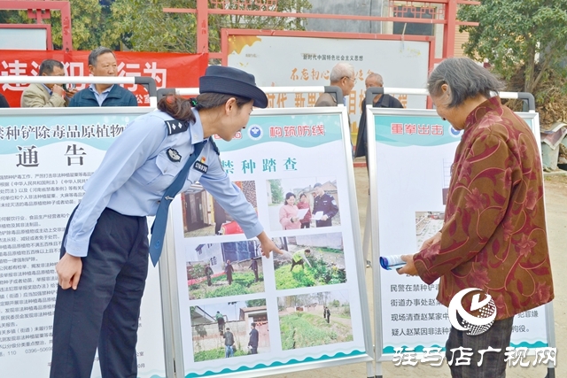 平舆：金秋农忙丰收季 禁种宣传到地头