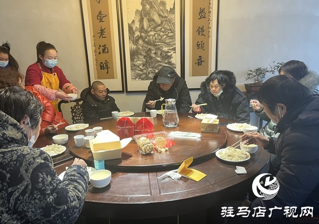 寒冬送温暖 饺子暖人心