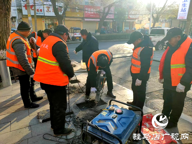 驻马店经济开发区市政道路换新颜