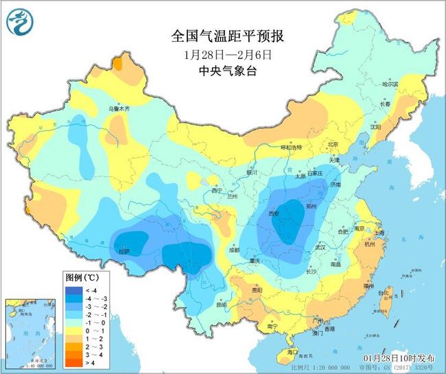 节前春运将遇大范围持续性雨雪冰冻天气 豫鲁鄂降雪具有极端性