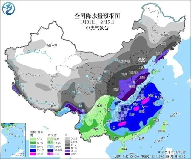 大暴雪覆盖主要春运交通枢纽城市？河南等5省将出现冻雨！