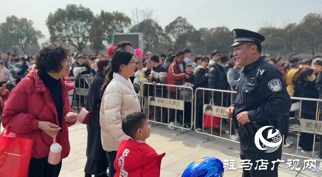 遂平县公安局：春节期间 确保游客游玩安全