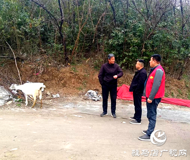 驻马店经济开发区金山办事处开展铁路护路巡查活动